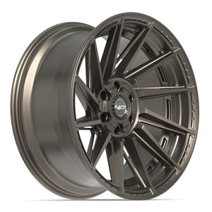 4PLAY 4P42 22x10 6x135 + 6x139.7 -18et Satin Bronze Wheel