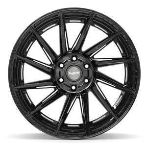 4PLAY 4P42 22x12 6x135 + 6x139.7 -44et Gloss Black Wheel