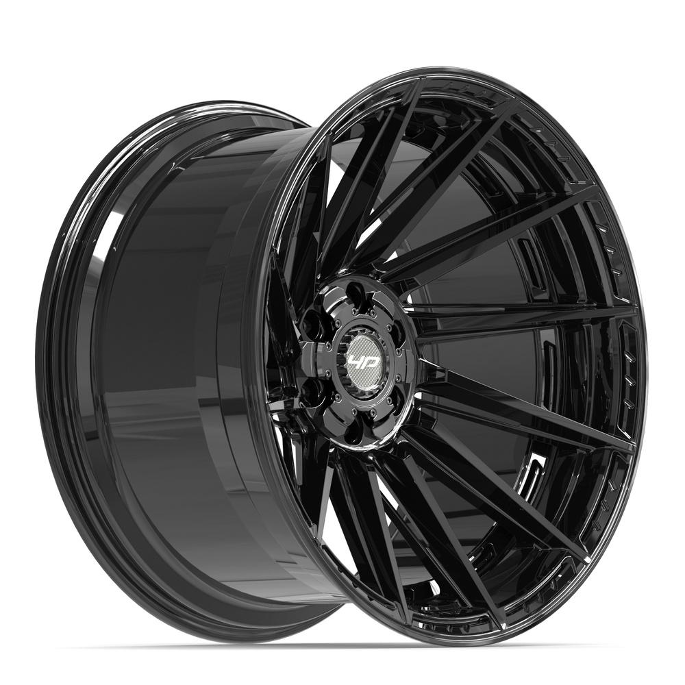 4PLAY 4P42 22x12 6x135 + 6x139.7 -44et Gloss Black Wheel