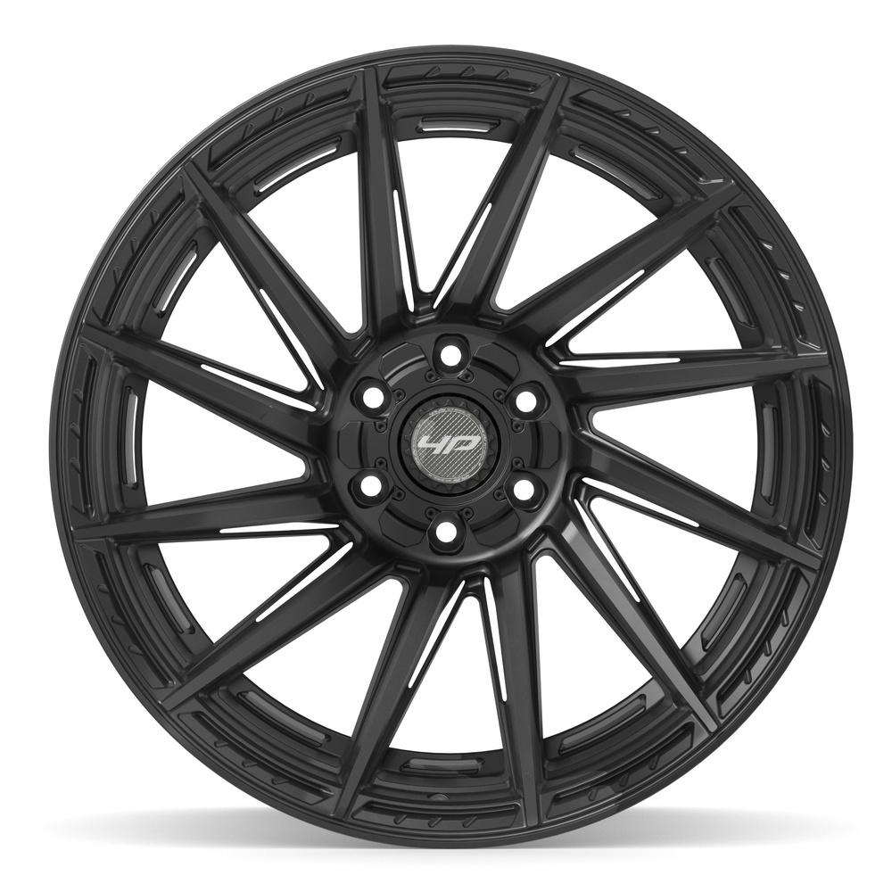 4PLAY 4P42 22x12 6x135 + 6x139.7 -44et Satin Black Wheel