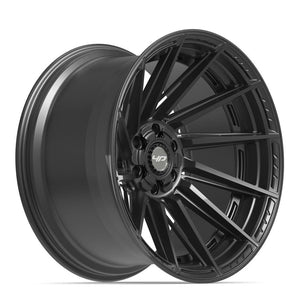 4PLAY 4P42 22x12 6x135 + 6x139.7 -44et Satin Black Wheel
