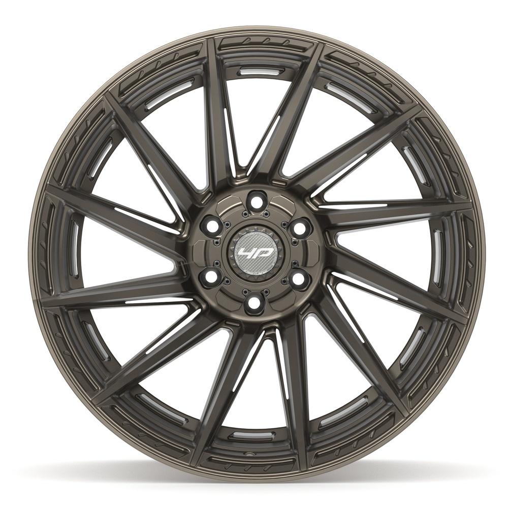 4PLAY 4P42 22x12 6x135 + 6x139.7 -44et Satin Bronze Wheel