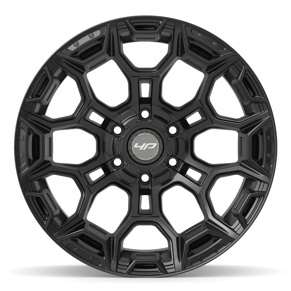 4PLAY 4P43 20x10 6x135 + 6x139.7 -18et Satin Black Wheel