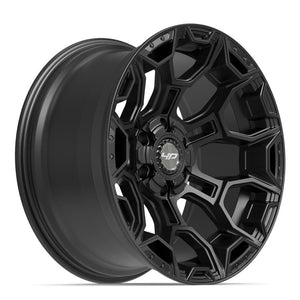 4PLAY 4P43 20x10 6x135 + 6x139.7 -18et Satin Black Wheel