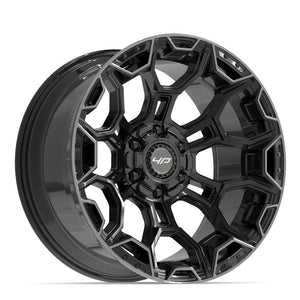 4PLAY 4P43 20x10 6x135 + 6x139.7 -18et Gloss Black Brushed with Tinted Clear Wheel