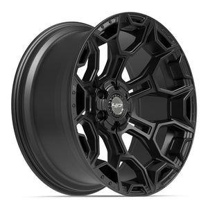 4PLAY 4P43 22x10 6x135 + 6x139.7 -18et Satin Black Wheel