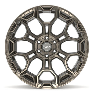 4PLAY 4P43 22x10 6x135 + 6x139.7 -18et Satin Bronze Wheel