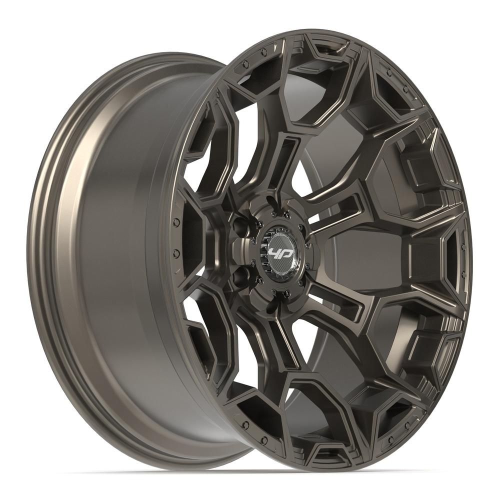 4PLAY 4P43 22x10 6x135 + 6x139.7 -18et Satin Bronze Wheel