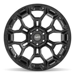 4PLAY 4P43 22x12 6x135 + 6x139.7 -44et Gloss Black Wheel
