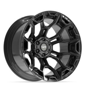 4PLAY 4P43 22x12 6x135 + 6x139.7 -44et Gloss Black Wheel