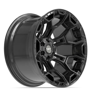 4PLAY 4P43 22x12 6x135 + 6x139.7 -44et Gloss Black Wheel