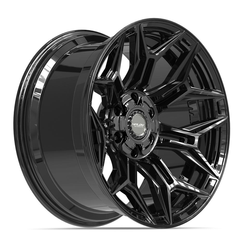 4PLAY 4P44 20x10 6x135 + 6x139.7 -18et Gloss Black Wheel