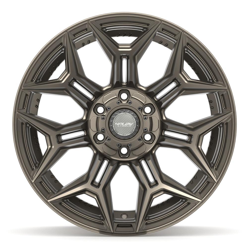 4PLAY 4P44 20x10 6x135 + 6x139.7 -18et Satin Bronze Wheel