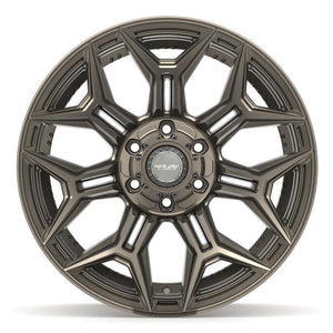 4PLAY 4P44 20x10 6x135 + 6x139.7 -18et Satin Bronze Wheel