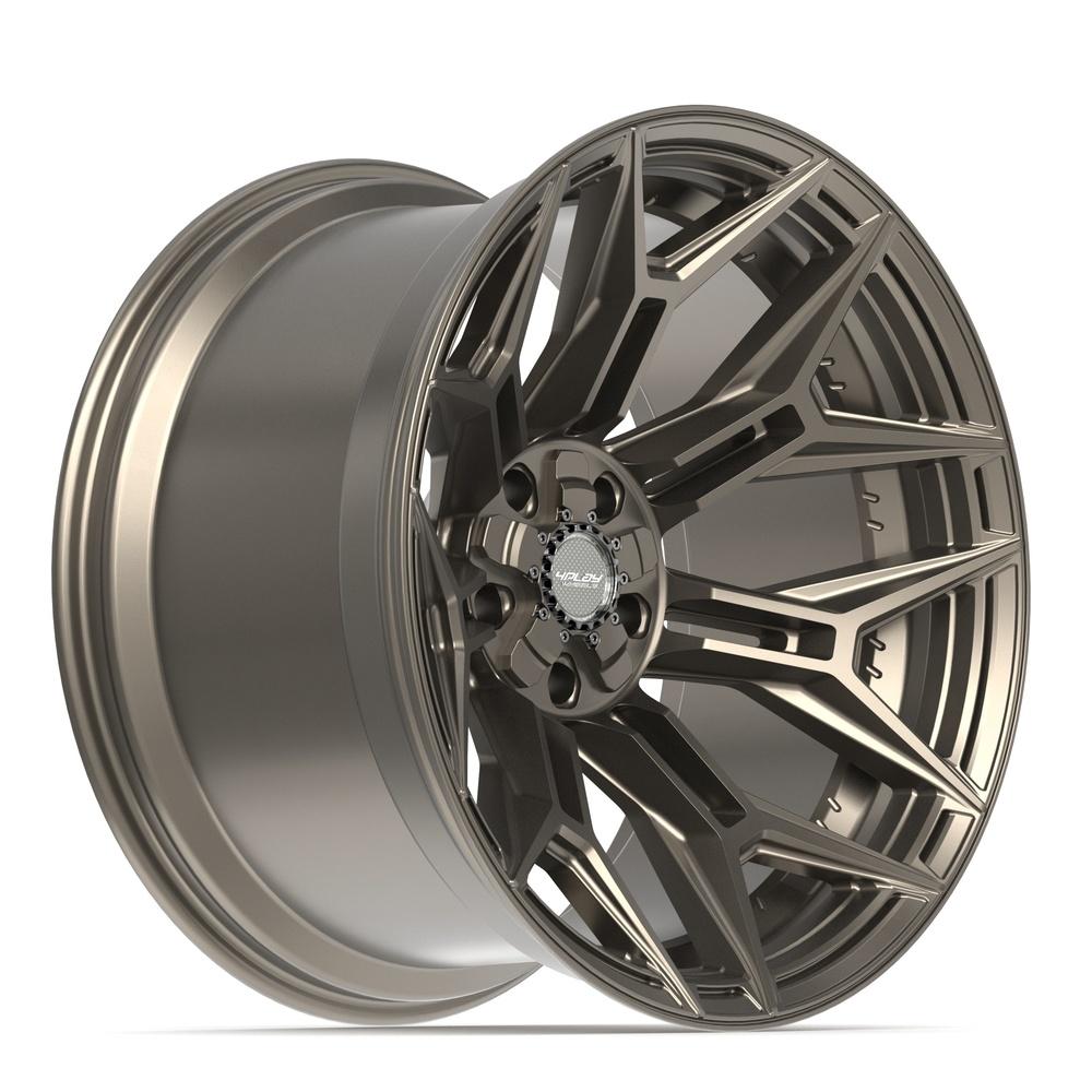 4PLAY 4P44 22x12 5x127 + 5x139.7 -44et Satin Bronze Wheel
