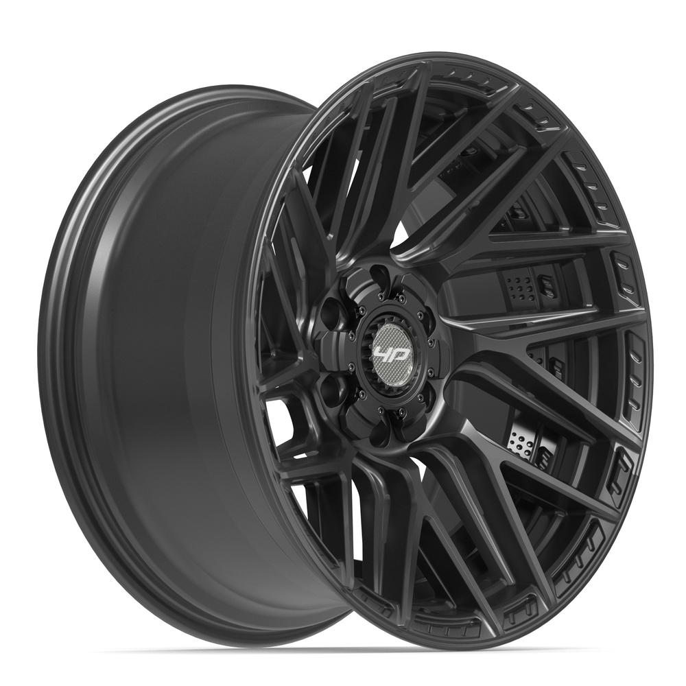 4PLAY 4P45 20x10 6x135 + 6x139.7 -18et Satin Black Wheel