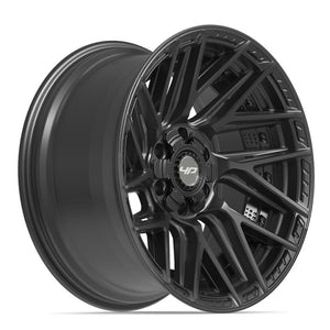 4PLAY 4P45 20x10 6x135 + 6x139.7 -18et Satin Black Wheel