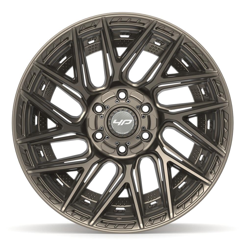4PLAY 4P45 20x10 6x135 + 6x139.7 -18et Satin Bronze Wheel