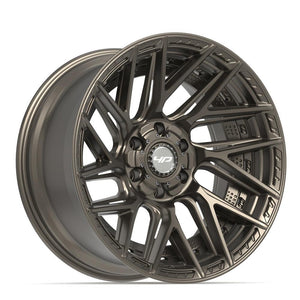 4PLAY 4P45 20x10 6x135 + 6x139.7 -18et Satin Bronze Wheel