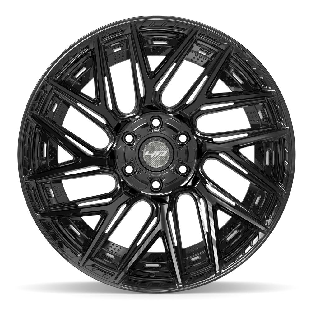 4PLAY 4P45 22x10 6x135 + 6x139.7 -18et Gloss Black Wheel