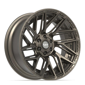 4PLAY 4P45 22x10 6x135 + 6x139.7 -18et Satin Bronze Wheel