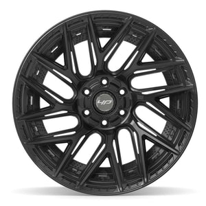 4PLAY 4P45 22x12 6x135 + 6x139.7 -44et Satin Black Wheel