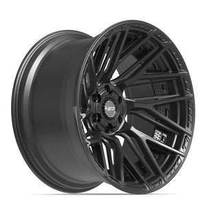 4PLAY 4P45 22x12 6x135 + 6x139.7 -44et Satin Black Wheel