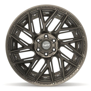 4PLAY 4P45 22x12 6x135 + 6x139.7 -44et Satin Bronze Wheel