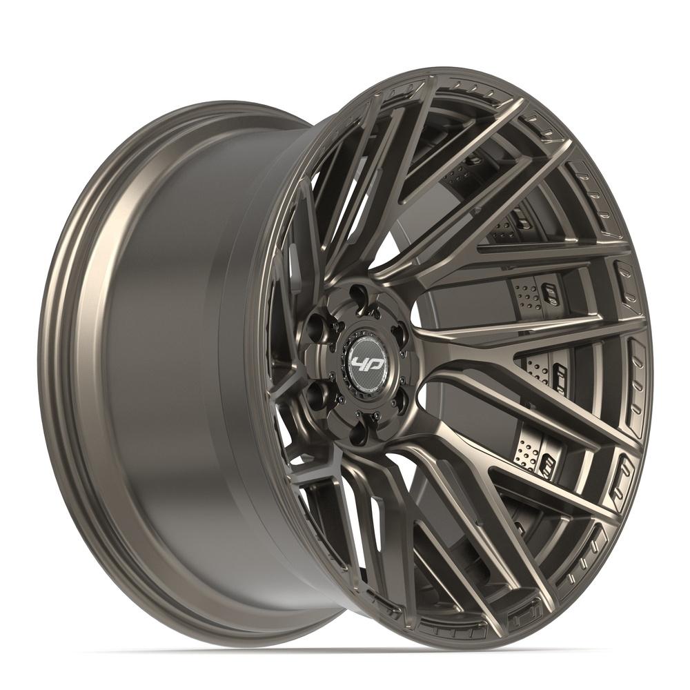 4PLAY 4P45 22x12 6x135 + 6x139.7 -44et Satin Bronze Wheel