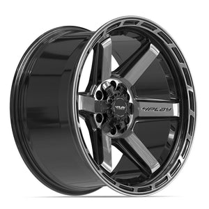 4PLAY 4P63 20x10 6x135 + 6x139.7 -18et Gloss Black Brushed with Tinted Clear Wheel