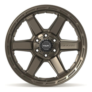 4PLAY 4P63 20x10 6x135 + 6x139.7 -18et Satin Bronze Wheel