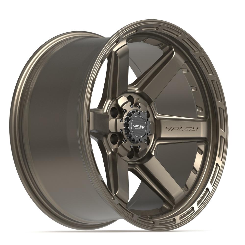 4PLAY 4P63 20x10 6x135 + 6x139.7 -18et Satin Bronze Wheel