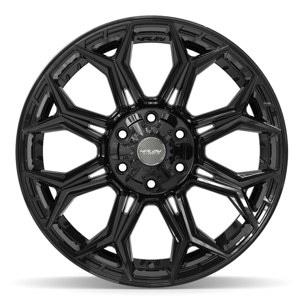 4PLAY 4P83 20x10 6x135 + 6x139.7 -18et Gloss Black Wheel