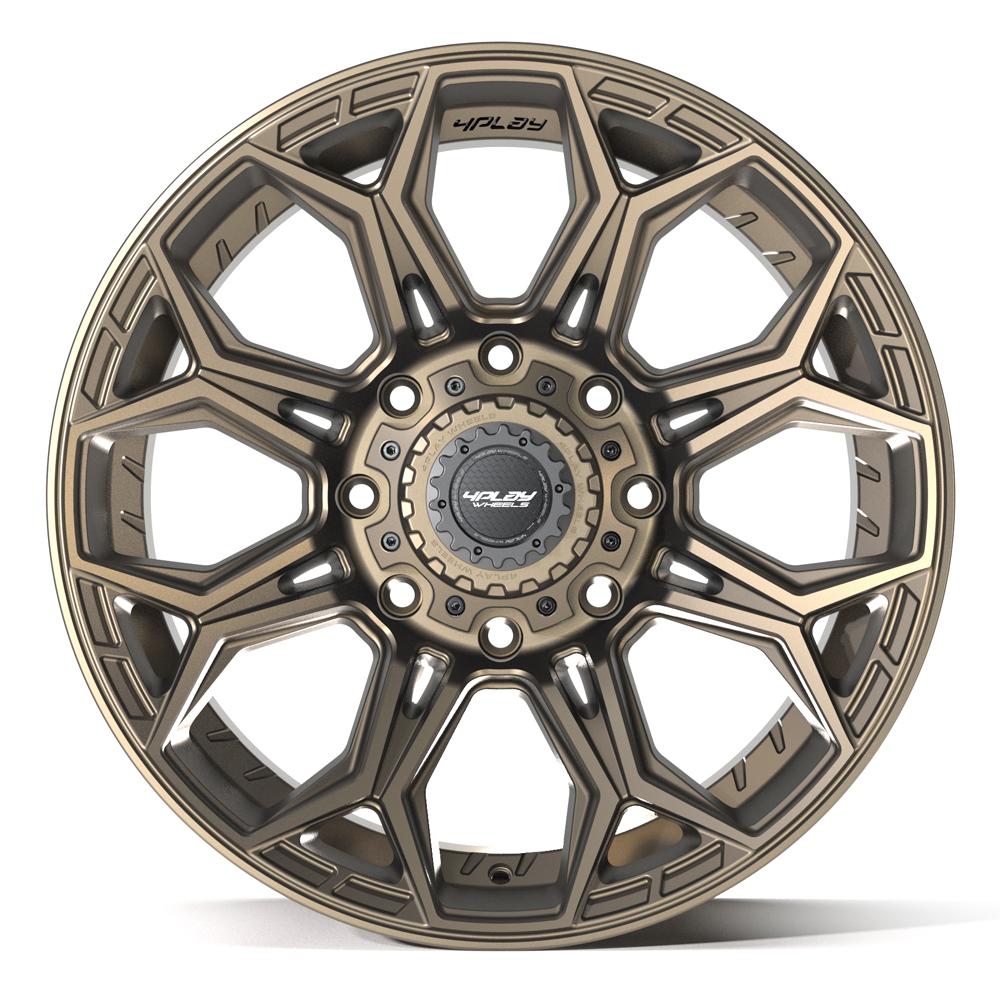 4PLAY 4P83 20x10 8x170 -18et Satin Bronze Wheel