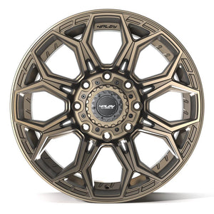 4PLAY 4P83 20x10 8x170 -18et Satin Bronze Wheel