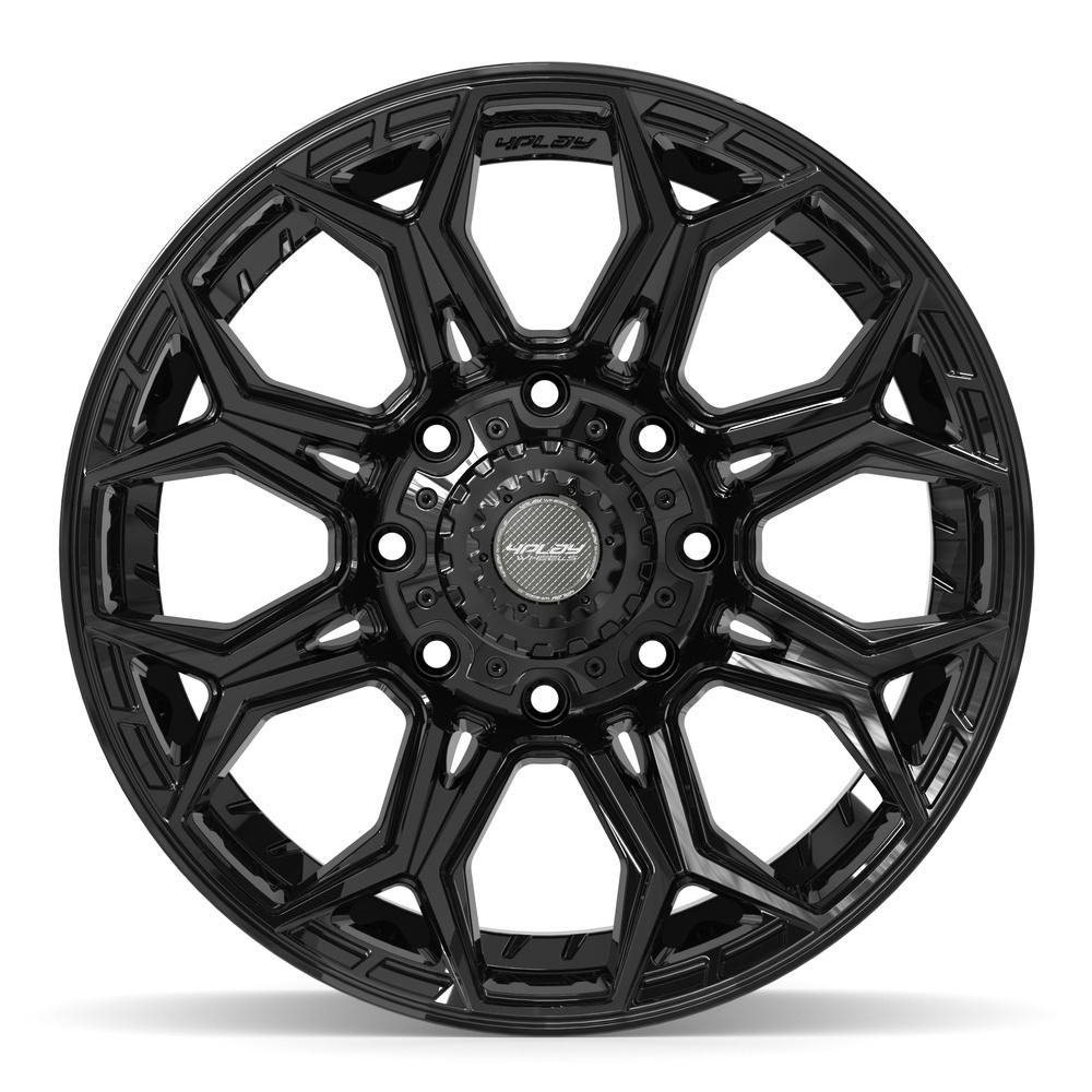 4PLAY 4P83 20x10 8x180 -18et Gloss Black Wheel