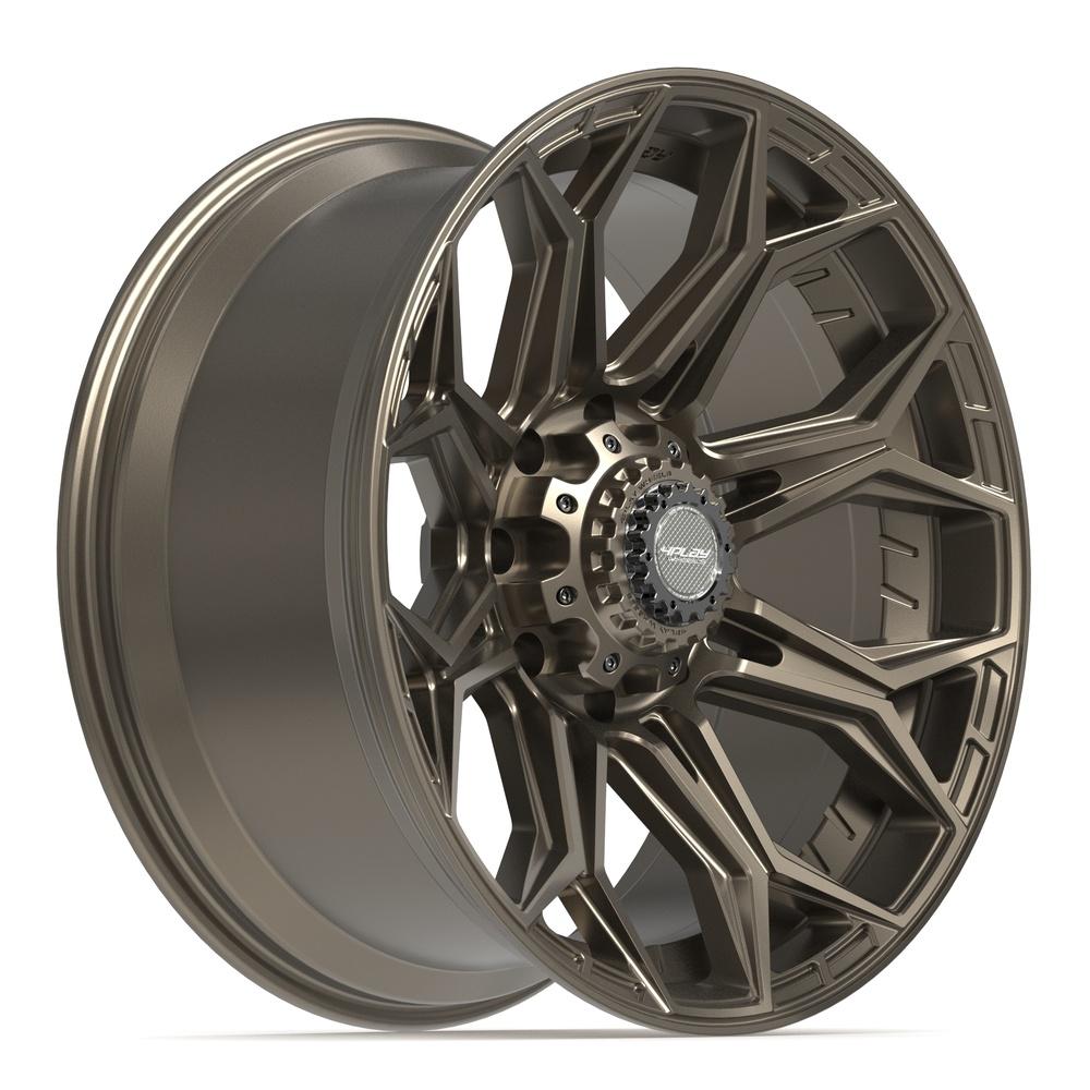 4PLAY 4P83 20x10 8x180 -18et Satin Bronze Wheel