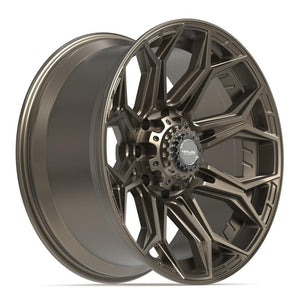 4PLAY 4P83 20x10 8x180 -18et Satin Bronze Wheel