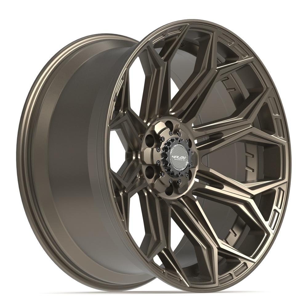 4PLAY 4P83 22x10 6x135 + 6x139.7 -18et Satin Bronze Wheel