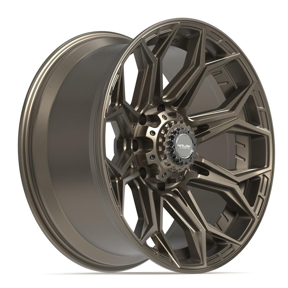 4PLAY 4P83 22x10 8x170 -18et Satin Bronze Wheel