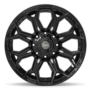 4PLAY 4P83 22x10 8x180 -18et Gloss Black Wheel