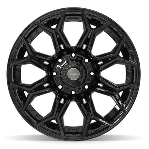 4PLAY 4P83 22x12 8x170 -44et Gloss Black Wheel