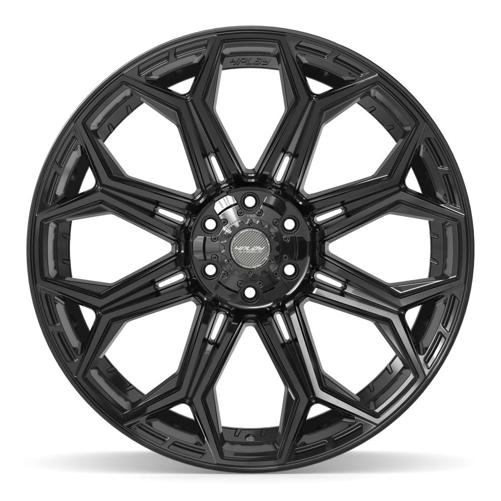 4PLAY 4P83 24x12 6x135 + 6x139.7 -44et Gloss Black Wheel
