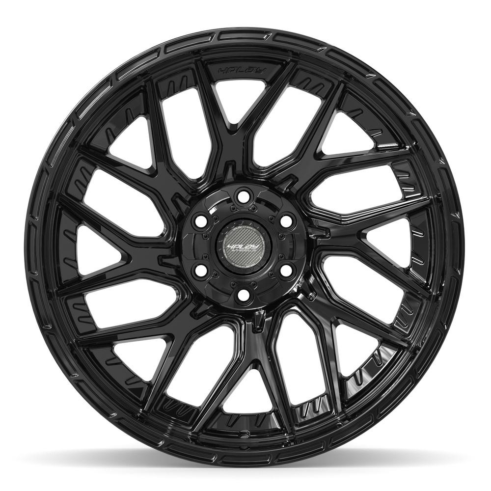 4PLAY 4PL28 22x10 6x135 + 6x139.7 -18et Gloss Black Wheel