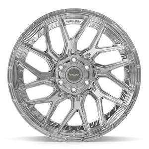4PLAY 4PL28 22x10 6x135 + 6x139.7 -18et Chrome Wheel