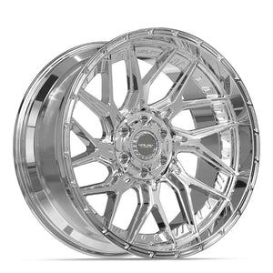 4PLAY 4PL28 22x10 6x135 + 6x139.7 -18et Chrome Wheel
