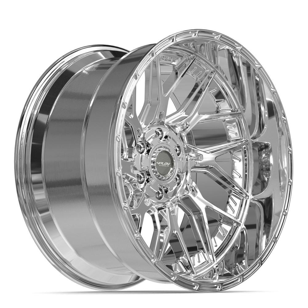 4PLAY 4PL28 22x12 6x135 + 6x139.7 -44et Chrome Wheel