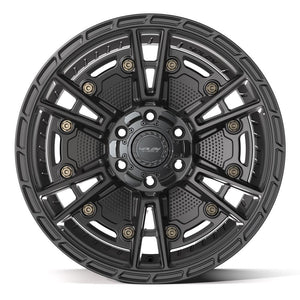 4PLAY 4PS01 20x9 6x135 + 6x139.7 -6et Satin Black Wheel