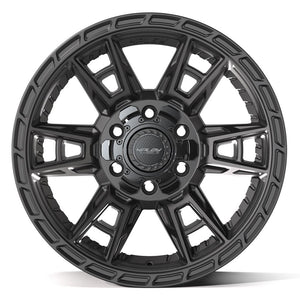 4PLAY 4PS20 17x9 6x135 + 6x139.7 -6et Satin Black Wheel