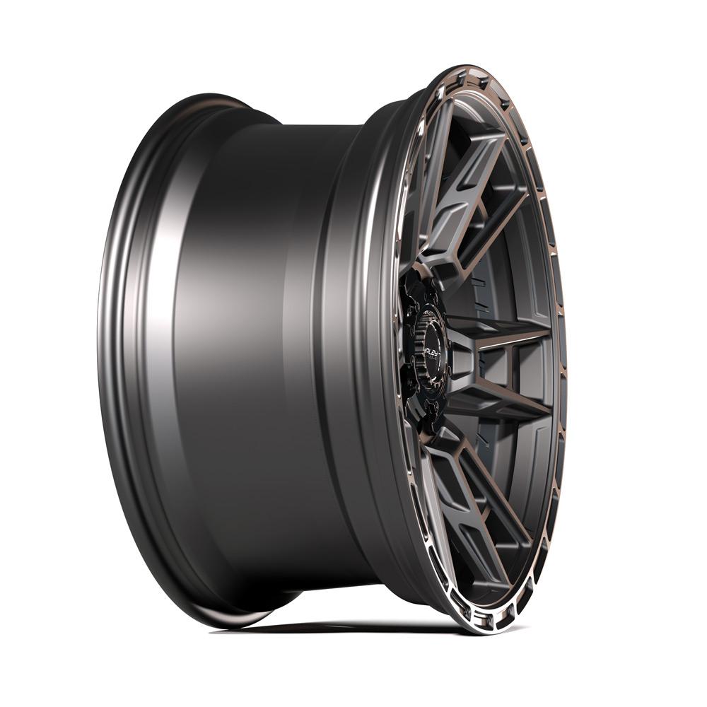 4PLAY 4PS20 18x8 5x112 + 5x114.3 38et Satin Black Wheel
